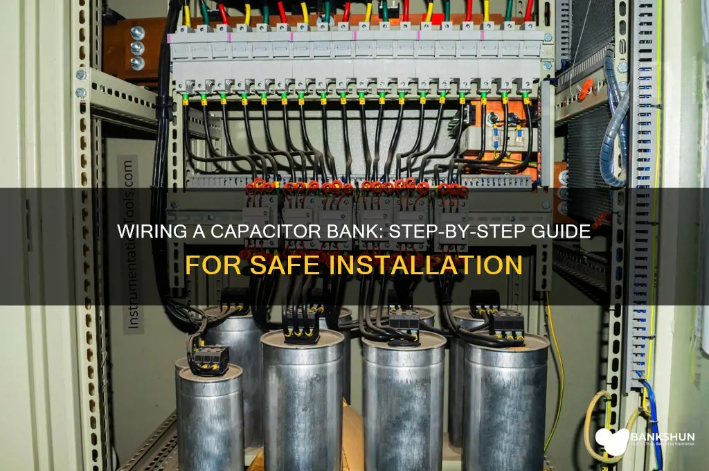 how to wire up a capacitor bank
