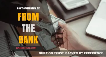 Withdrawing $5,000: A Step-by-Step Guide to Bank Transactions