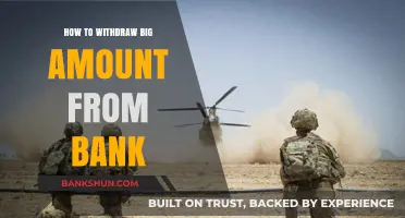Securely Withdrawing Large Sums: A Step-by-Step Bank Withdrawal Guide