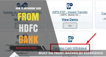 Easy Steps to Withdraw Cash from HDFC Bank Account