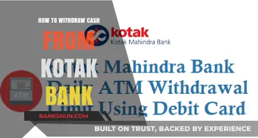 Easy Steps to Withdraw Cash from Kotak Bank Account