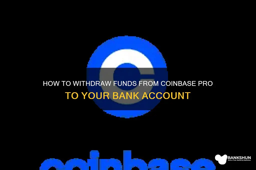 how to withdraw coinbase pro to bank