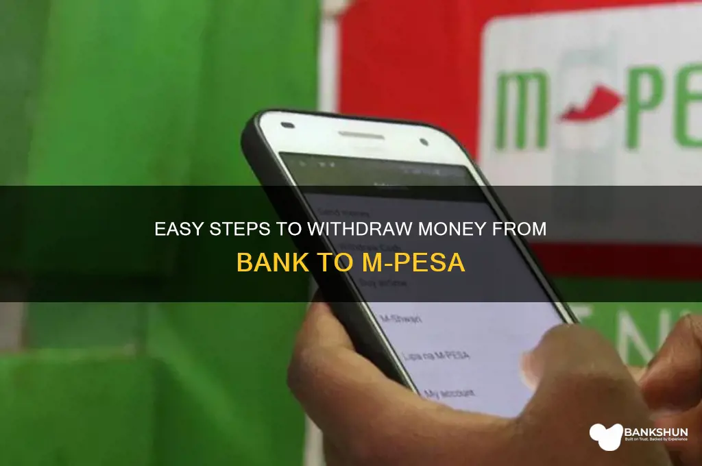 how to withdraw from bank to mpesa