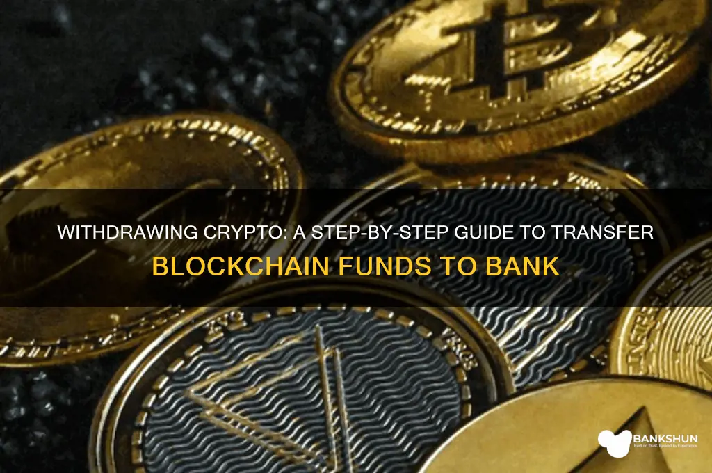 how to withdraw from blockchain to bank