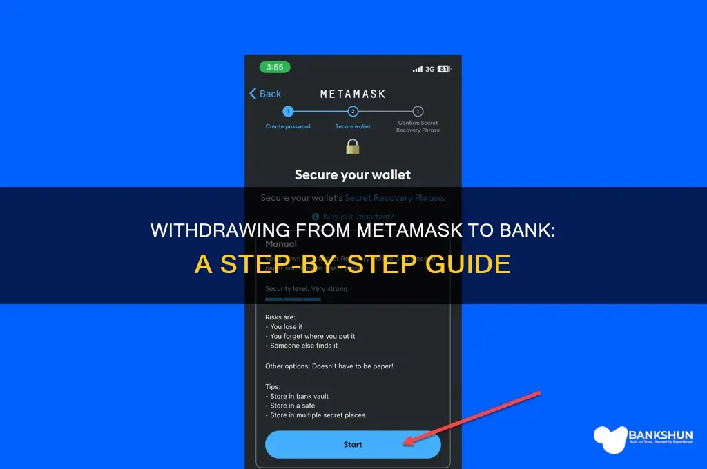 how to withdraw from metamask to bank