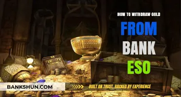 Elder Scrolls Online: Guide to Withdrawing Gold from the Bank