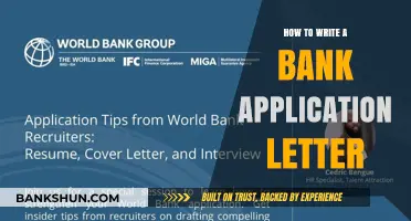 Mastering the Art of Writing Effective Bank Application Letters