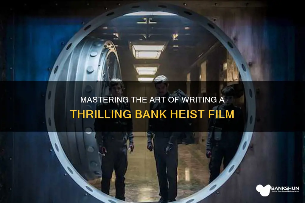 how to write a bank heist film