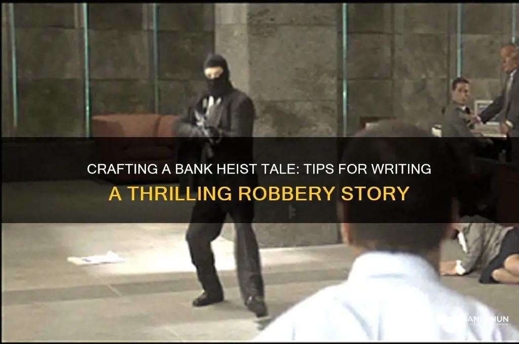 how to write a bank robbery story