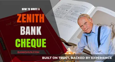 Mastering Zenith Bank Cheque Writing: A Step-by-Step Guide for Beginners