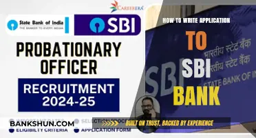 Mastering the Art of Writing Applications to SBI Bank: A Comprehensive Guide