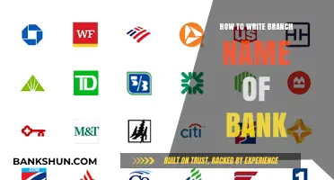 Mastering Bank Branch Names: A Comprehensive Guide to Accurate Writing