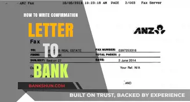 Mastering the Art of Writing a Bank Confirmation Letter