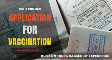 Writing a Professional Leave Application for Your Vaccination Appointment