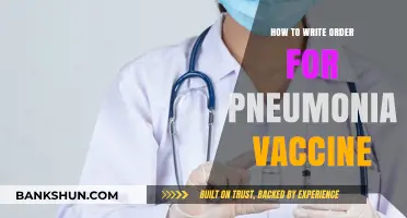 Writing a Prescription Order for Pneumonia Vaccine: A Step-by-Step Guide