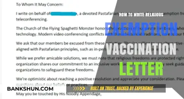 Crafting a Religious Exemption Vaccination Letter: A Step-by-Step Guide