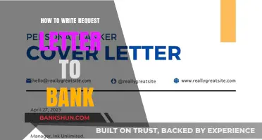 Mastering the Art of Writing Effective Bank Request Letters