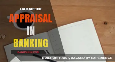 Mastering Self-Appraisal: A Banker's Guide to Effective Performance Reviews