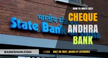 Mastering Self-Cheque Writing: A Step-by-Step Guide for Andhra Bank Customers