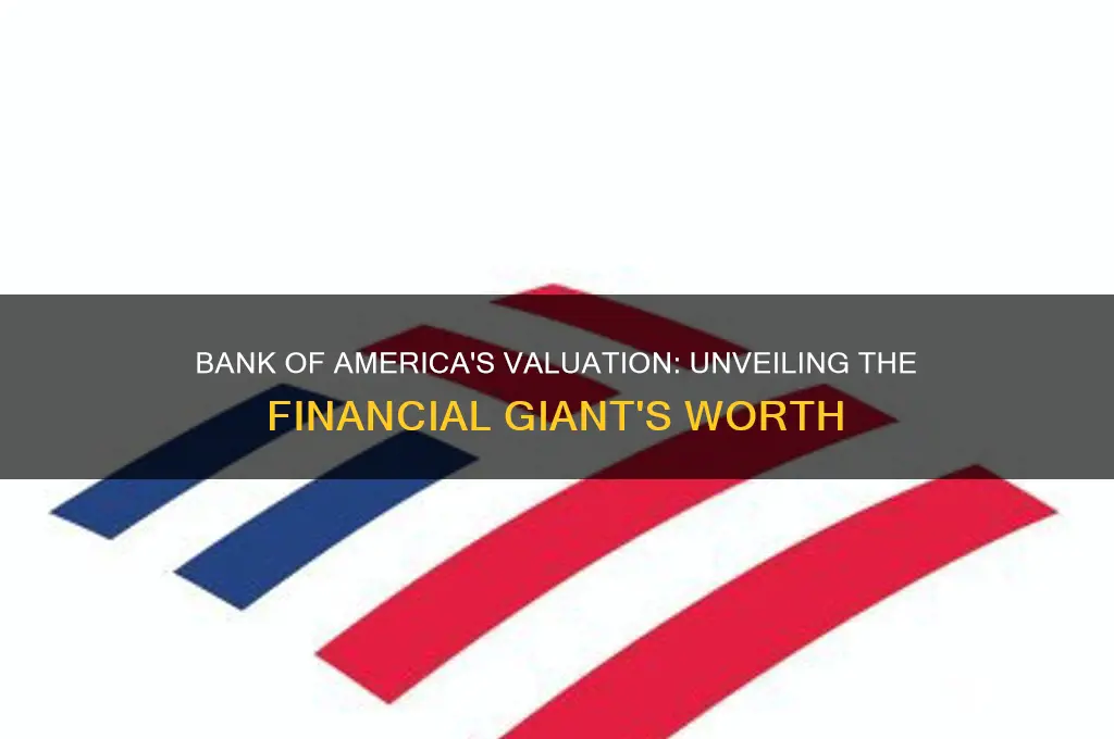 how uch is bank of amercia worth