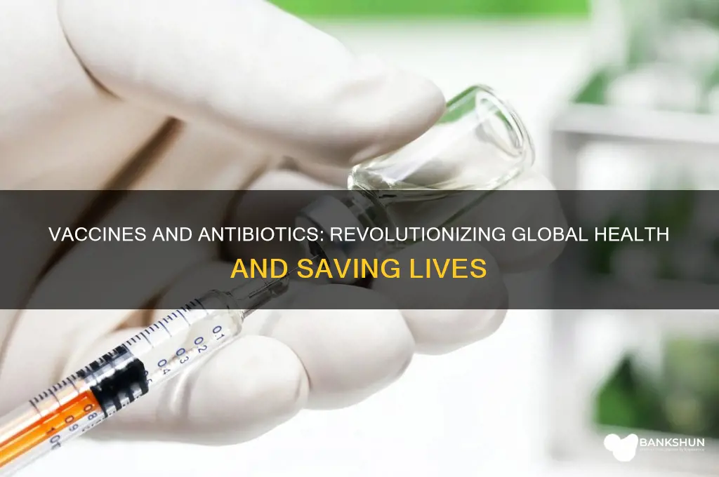 how vaccinations and antibiotics changed the world