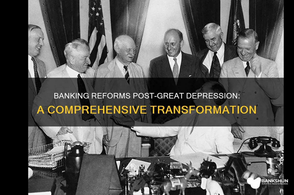 how was banking reformed after great depression