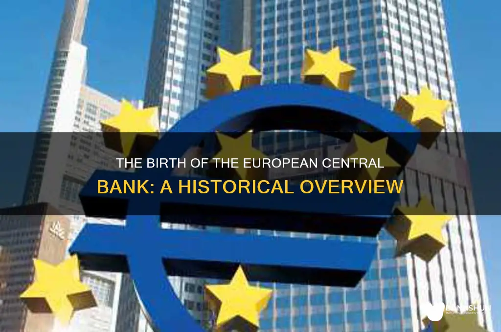 how was european central bank originally formed