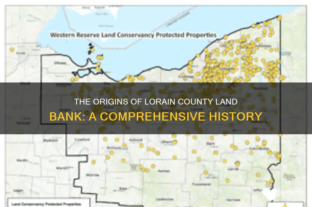 how was lorain county land bank created