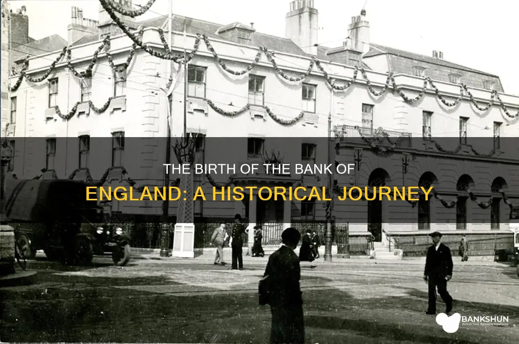 how was the bank of england founded