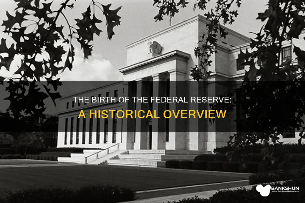 how was the federal reserve bank created
