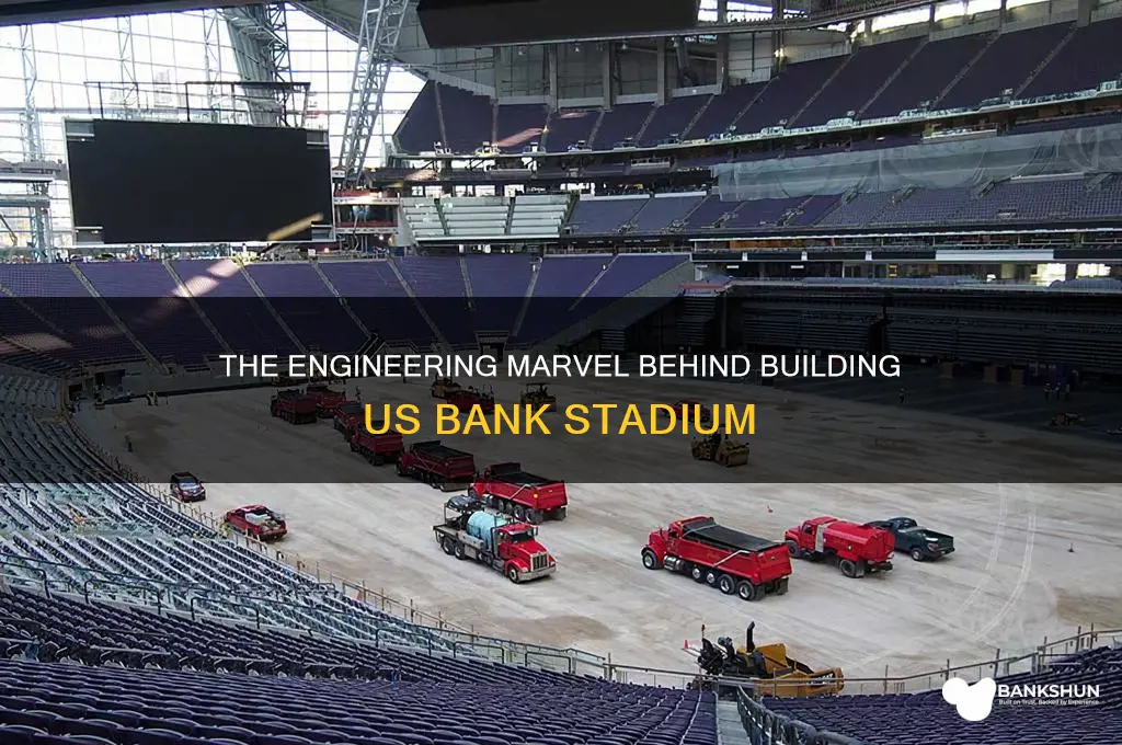 how was the us bank stadium built