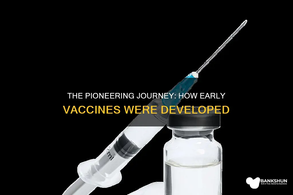 how were vaccines developed in the beginning