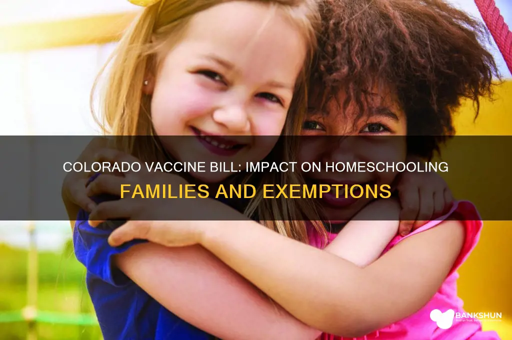 how would colorado vaccine bill affect homeschoolers