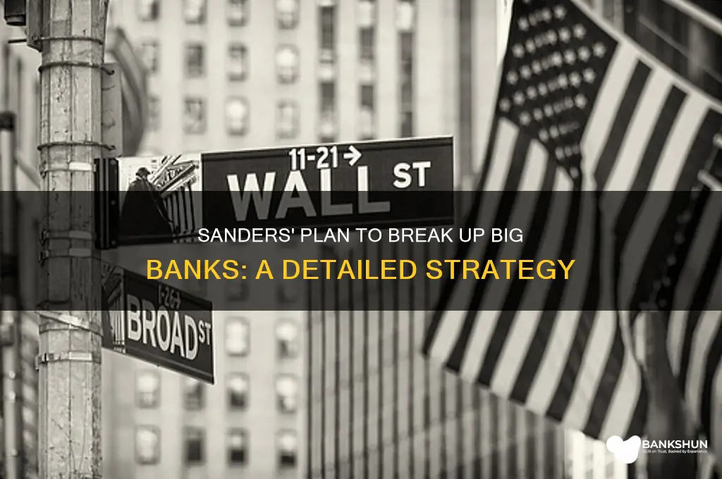 how would sanders break up the banks