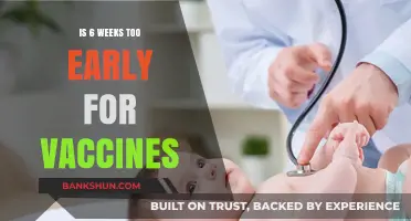 Vaccines at Six Weeks: Too Early or Just Right?