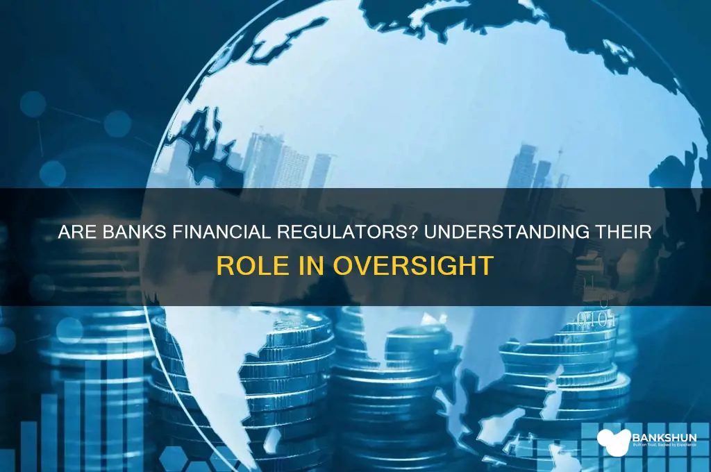 is a bank a a financial regulator
