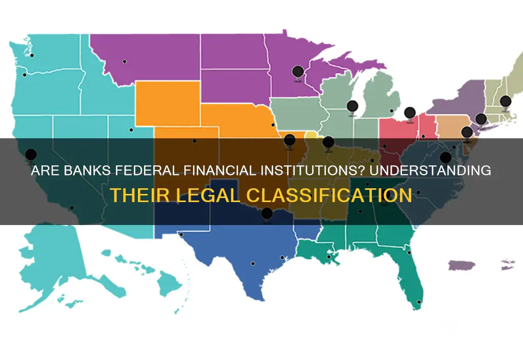 is a bank a federal financial institution