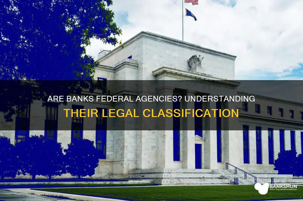 is a bank considered a federal agency