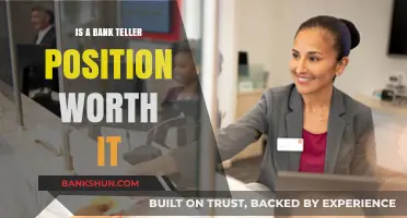Is a Bank Teller Job a Worthwhile Career Choice?