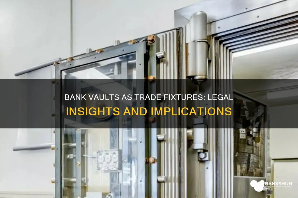 is a bank vault a trade fixture