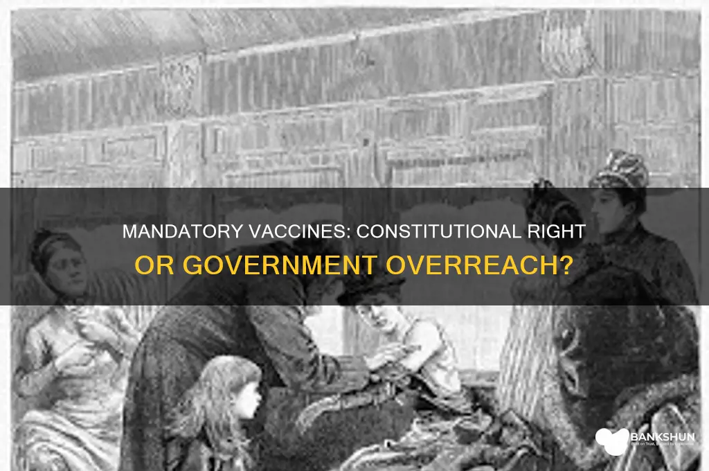 is a mandatory vaccine against the constitution