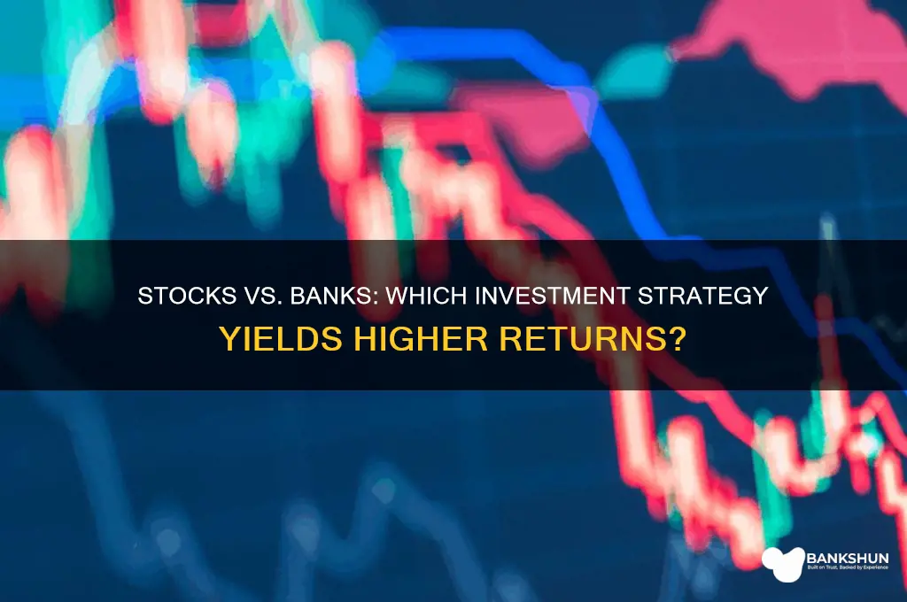 is a stock better than a bank