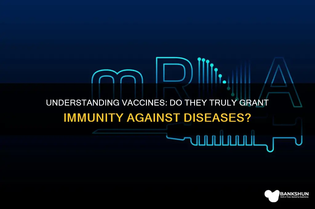 is a vaccine supposed to provide immunity
