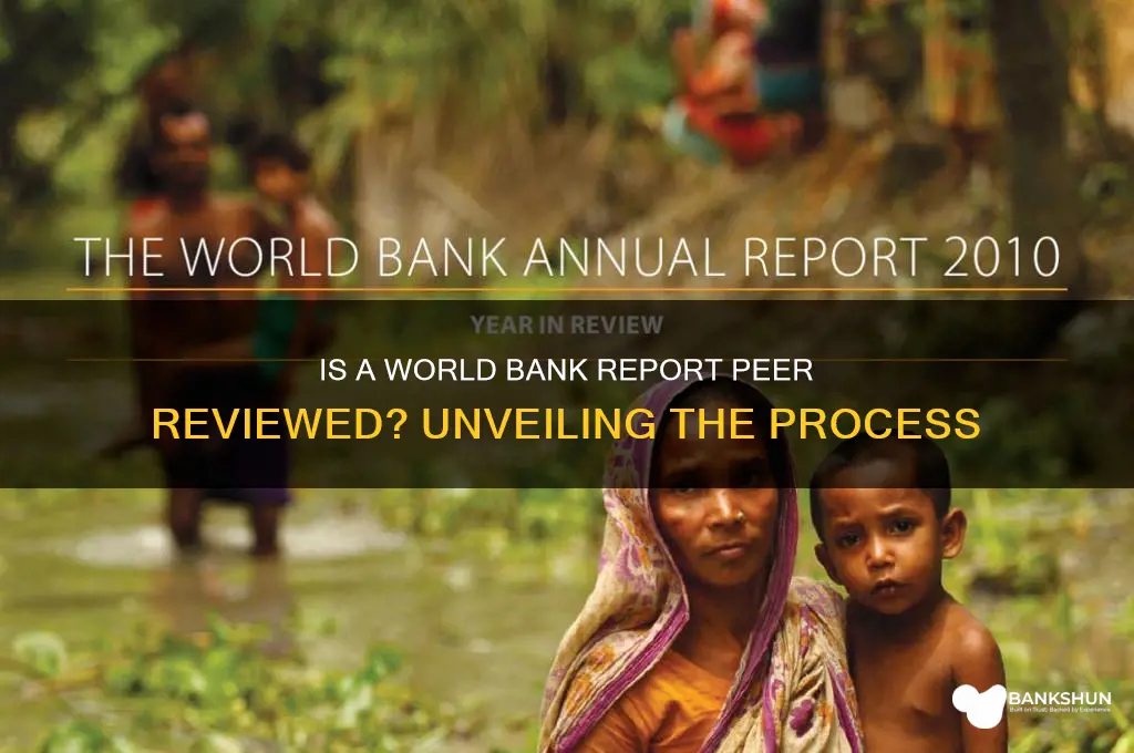is a world bank report peer reviewed
