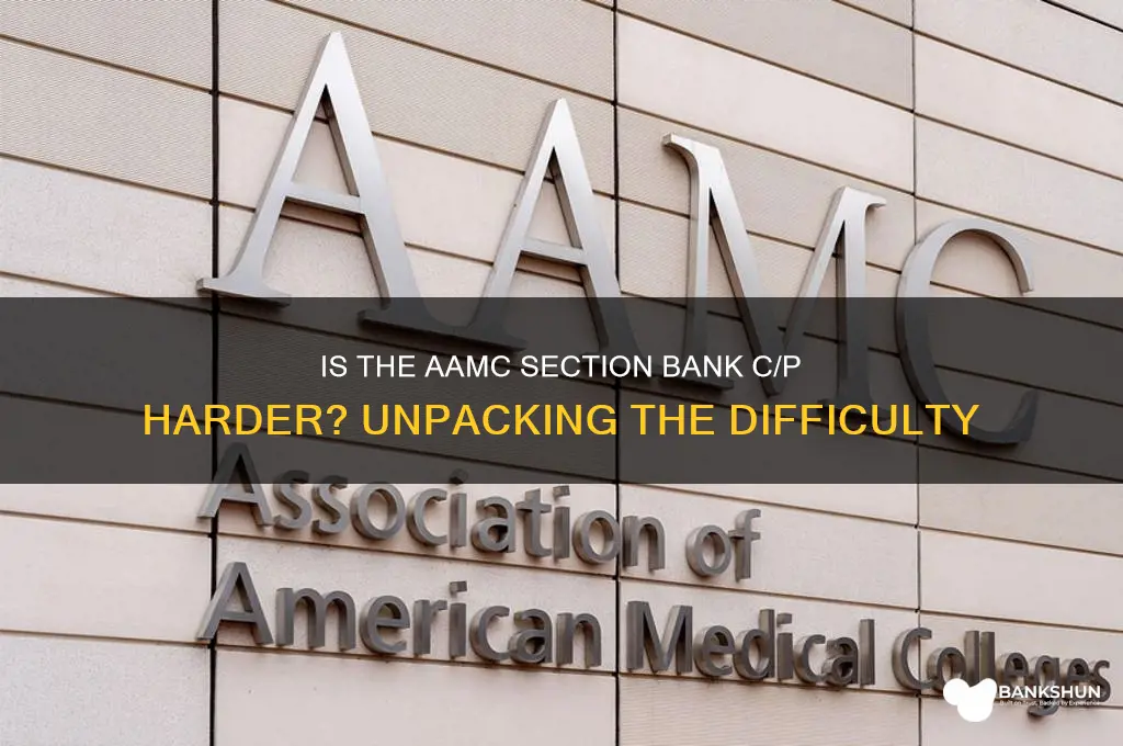 is aamc section bank c p harder