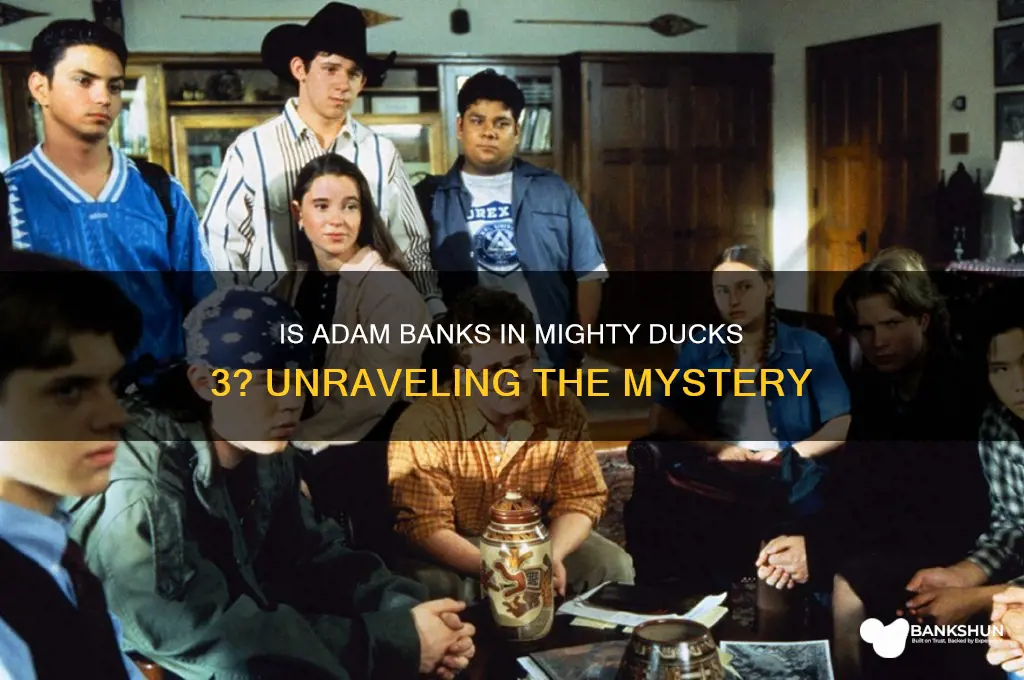is adam banks in mighty ducks 3