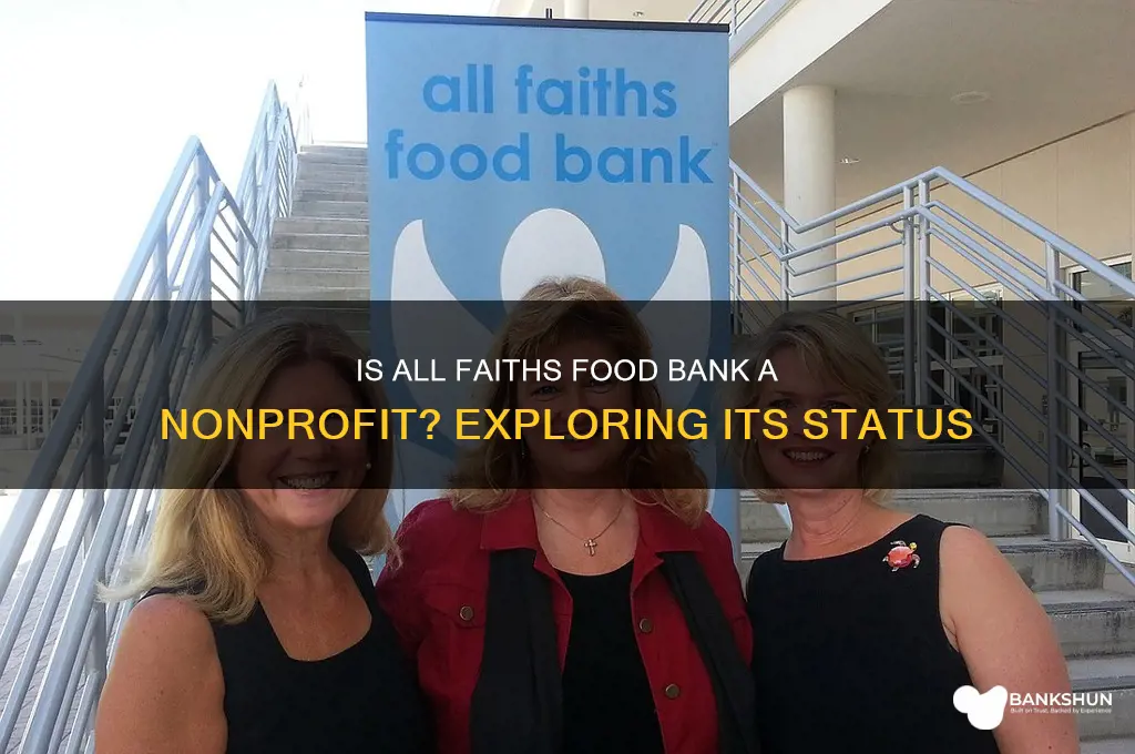 is all faiths food bank a nonprofit