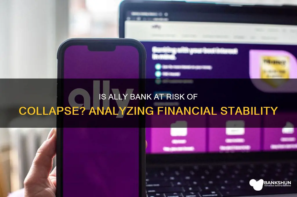 is ally bank at risk of collapse