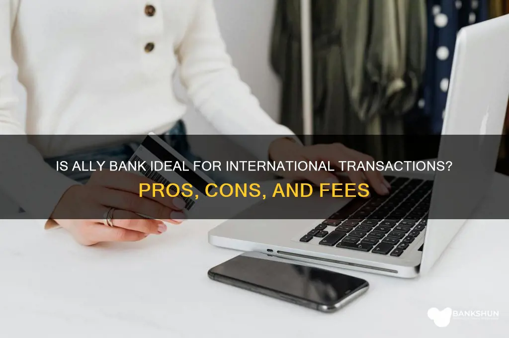 is ally bank good for international transactions