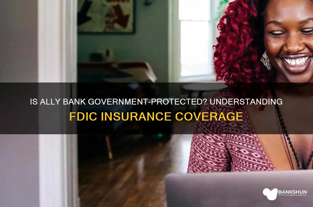 is ally bank protected by the government